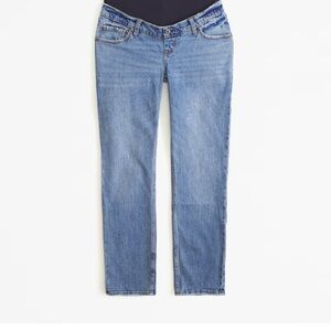 Abercrombie & Fitch Blue Straight Leg Jeans